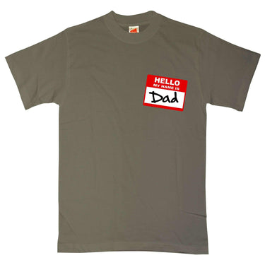 Hello My Name Is Dad Unisex T-Shirt For Men And Women 8Ball